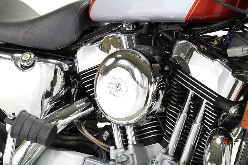 V-Twin Chrome Wyatt Gatling Air Cleaner Assembly for Harley Davidson XL 1991-2000 by V-Twin