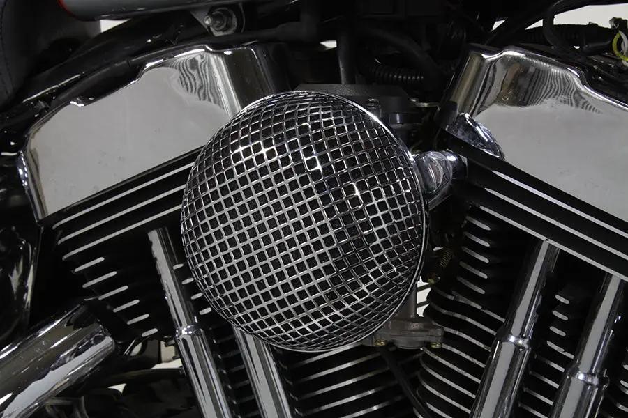 V-Twin Chrome Wyatt Gatling Air Cleaner Assembly for Harley Davidson XL Models by V-Twin