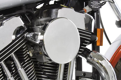V-Twin Chrome Wyatt Gatling Air Cleaner Assembly for Harley Davidson XL 1991-2000 by V-Twin