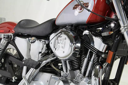 V-Twin Chrome Wyatt Gatling Air Cleaner Assembly for Harley Davidson XL (1991-2000) by V-Twin