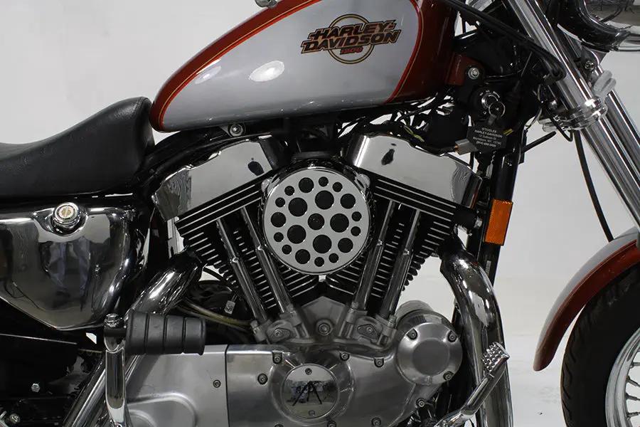 V-Twin Chrome Wyatt Gatling Air Cleaner Assembly for Harley Davidson XL Models by V-Twin
