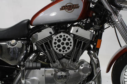 V-Twin Chrome Wyatt Gatling Air Cleaner Assembly for Harley Davidson XL Models by V-Twin