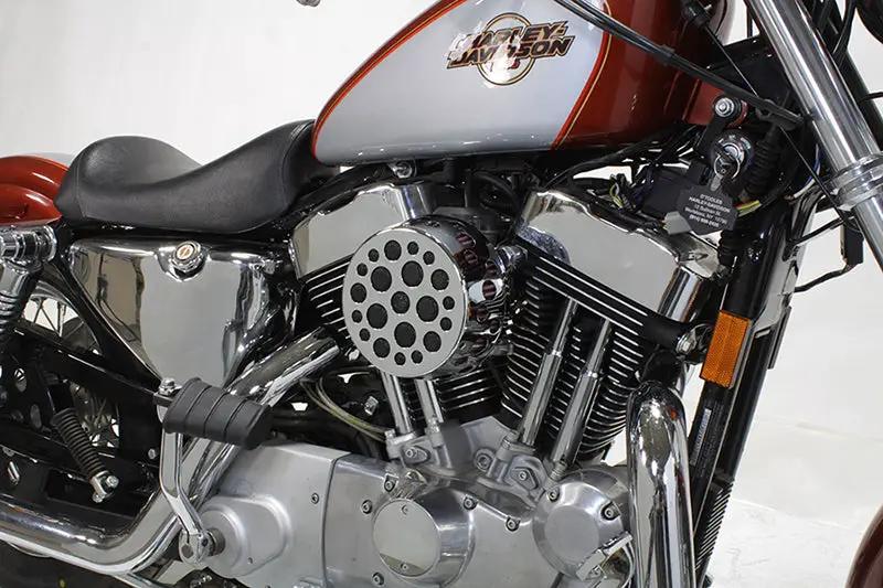 V-Twin Chrome Wyatt Gatling Air Cleaner Assembly for Harley Davidson XL Models by V-Twin