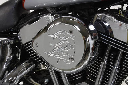V-Twin Chrome Wyatt Gatling Air Cleaner Assembly for Harley Davidson XL (1991-2000) by V-Twin