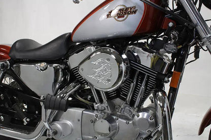 V-Twin Chrome Wyatt Gatling Air Cleaner Assembly for Harley Davidson XL (1991-2000) by V-Twin