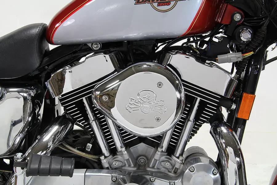 V-Twin Chrome Wyatt Gatling Air Cleaner Assembly for Harley Davidson XL by V-Twin