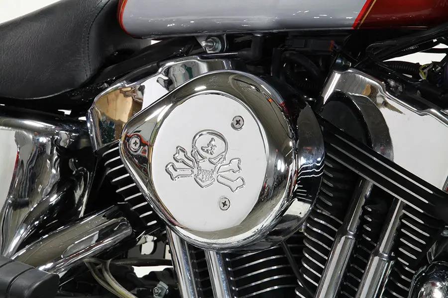 V-Twin Chrome Wyatt Gatling Air Cleaner Assembly for Harley Davidson XL by V-Twin