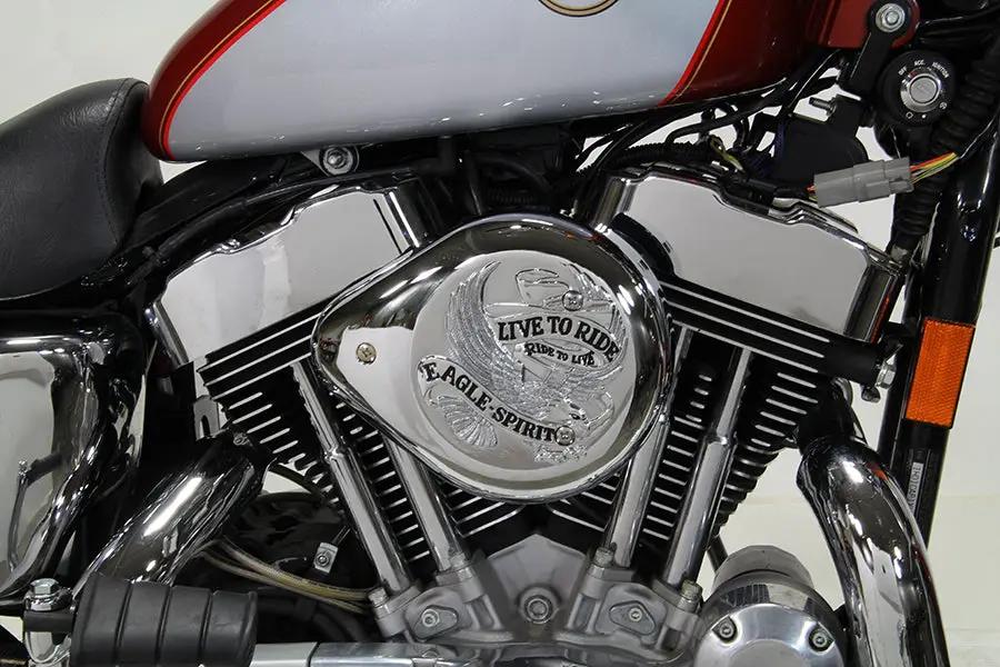 V-Twin Chrome Wyatt Gatling Air Cleaner Assembly for Harley Davidson XL Models by V-Twin
