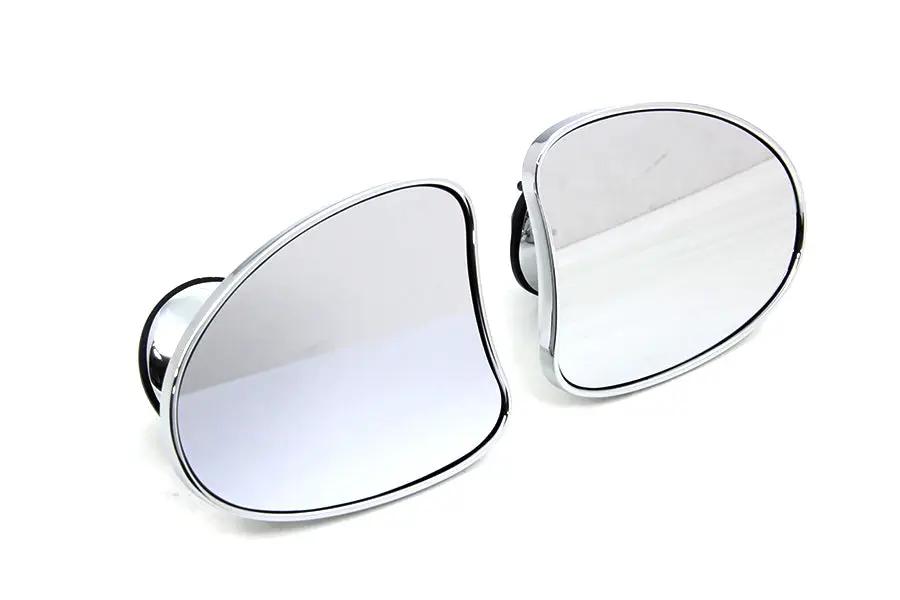 Wyatt Gatling Mini Fairing Mirror Set Chrome Part 77886B4 for Harley Davidson FLT (2014-2023) by Wyatt Gatling