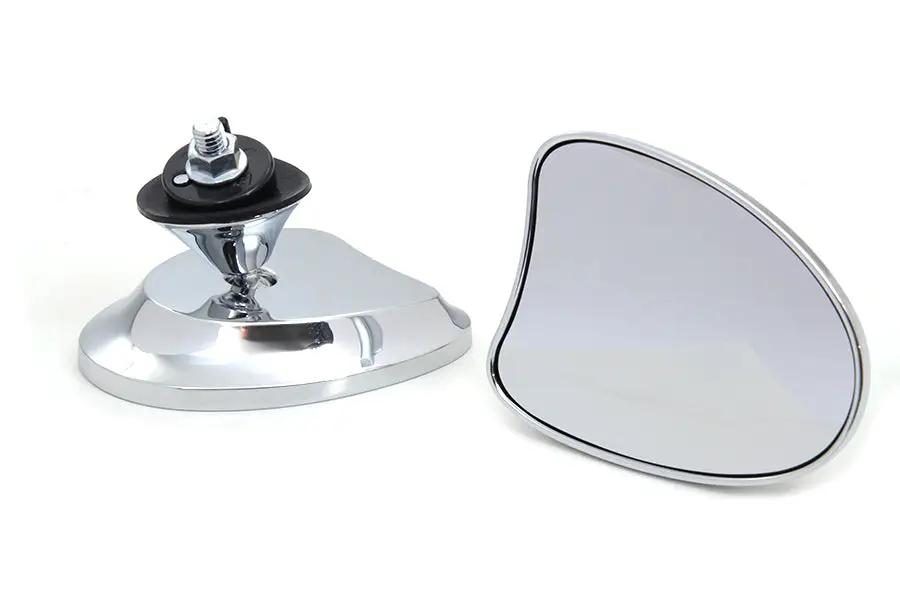 Wyatt Gatling Mini Fairing Mirror Set Chrome Part 77886B4 for Harley Davidson FLT (2014-2023) by Wyatt Gatling