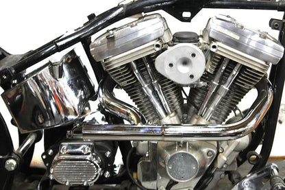 V-Twin Teardrop Cast Carburetor Cover with 3 Bolt Holes for Harley Davidson FX Models by V-Twin