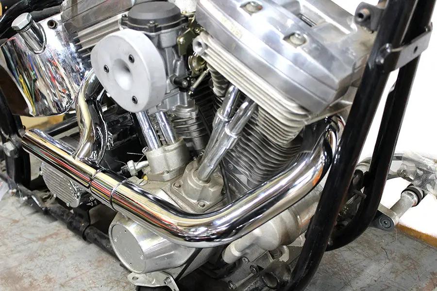 V-Twin Teardrop Cast Carburetor Cover with 3 Bolt Holes for Harley Davidson FX Models by V-Twin