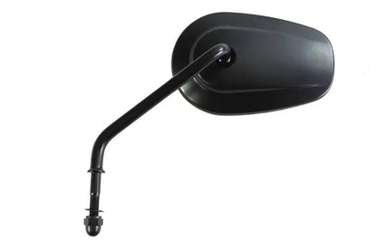 V-Twin Left Hand Long Stems Mirror with Black Finish - Part 34-1772 by V-Twin