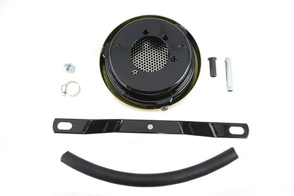 Wyatt Gatling Brass Drilled Air Cleaner for Harley Davidson FL (1972-1981) by Wyatt Gatling