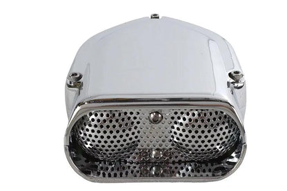 Wyatt Gatling Chrome V-Charger Air Cleaner for Harley Davidson Motorcycles by Wyatt Gatling