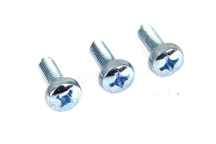 V-Twin Zinc Plated Panhead Phillips Screw Set for Harley Davidson XL - Part 68088525 by V-Twin