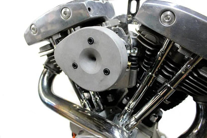 V-Twin Wyatt Gatling Teardrop Carburetor Cover for Harley Davidson FX 1971-1980 by V-Twin