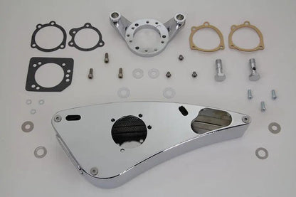 V-Twin Chrome Wyatt Gatling Air Cleaner Assembly for Harley Davidson XL (1991-2000) by V-Twin