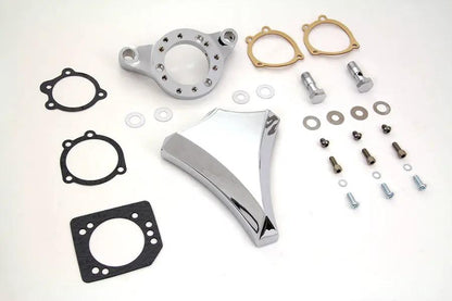V-Twin Chrome Wyatt Gatling Air Cleaner Assembly for Harley Davidson XL Models by V-Twin