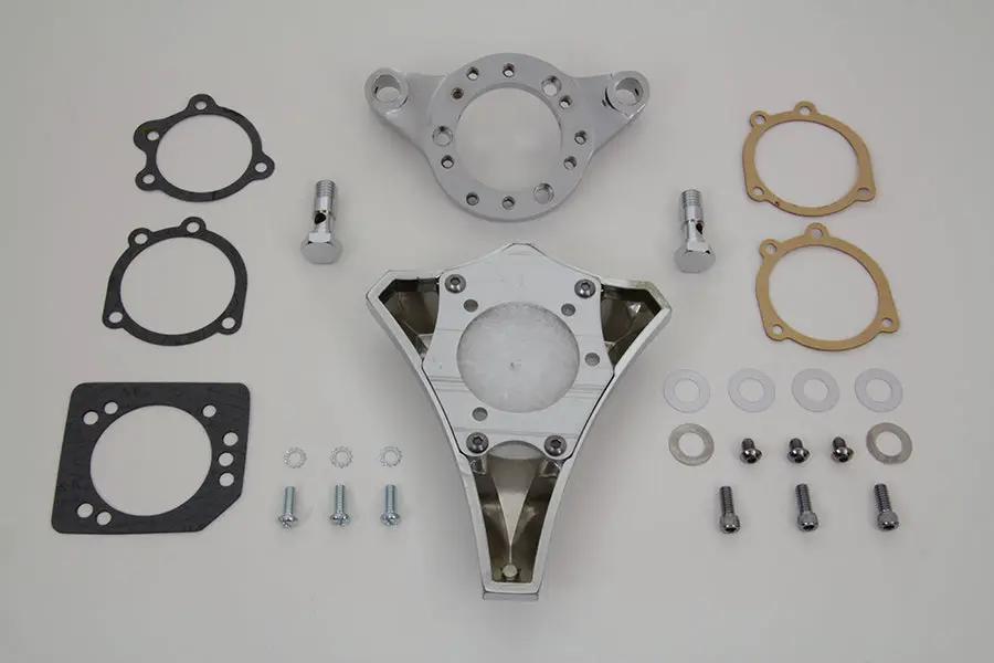 V-Twin Chrome Wyatt Gatling Air Cleaner Assembly for Harley Davidson XL Models by V-Twin