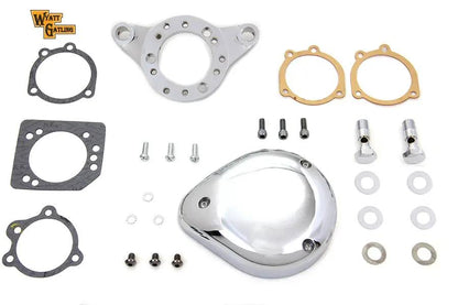 V-Twin Chrome Wyatt Gatling Air Cleaner Assembly for Harley Davidson XL Models by V-Twin