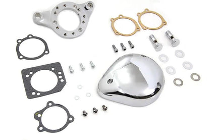 V-Twin Chrome Wyatt Gatling Air Cleaner Assembly for Harley Davidson XL Models by V-Twin