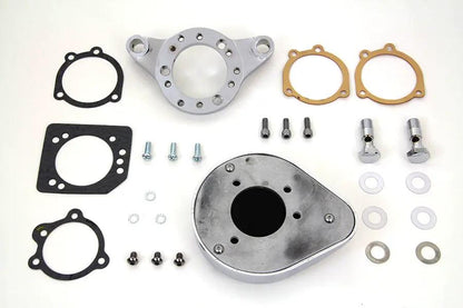 V-Twin Chrome Wyatt Gatling Air Cleaner Assembly for Harley Davidson XL Models by V-Twin