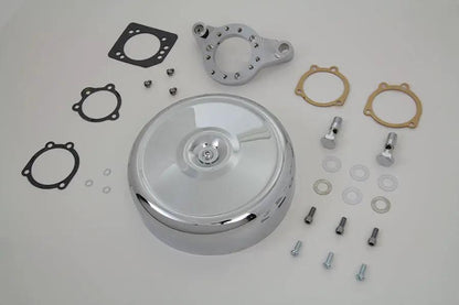 V-Twin Chrome Wyatt Gatling Air Cleaner Assembly for Harley Davidson XL 1991-2000 by V-Twin