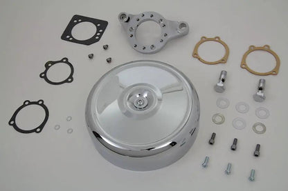 V-Twin Chrome Wyatt Gatling Air Cleaner Assembly for Harley Davidson XL 1991-2000 by V-Twin