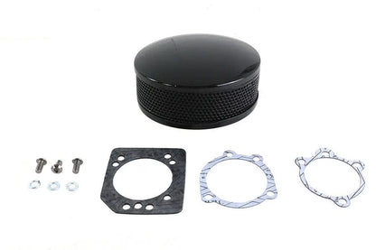 Wyatt Gatling Part 16415AB Round Air Cleaner for Harley Davidson FL – Chrome Finish by Wyatt Gatling
