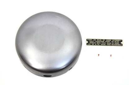 Wyatt Gatling Part 70397R Raw 6 Inch Air Cleaner Cover for Harley Davidson FL 1941-1950 by Wyatt Gatling