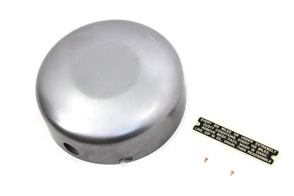 Wyatt Gatling Part 70397R Raw 6 Inch Air Cleaner Cover for Harley Davidson FL 1941-1950 by Wyatt Gatling