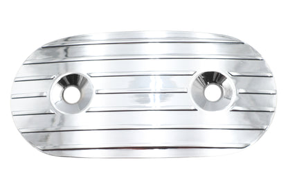 V-Twin 63967C Chrome Oval Air Cleaner Insert for Harley-Davidson XLH