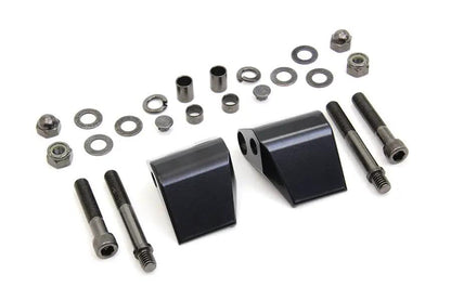 Wyatt Gatling Part 76499B Black Mirror Mount Block for Harley Davidson by Wyatt Gatling