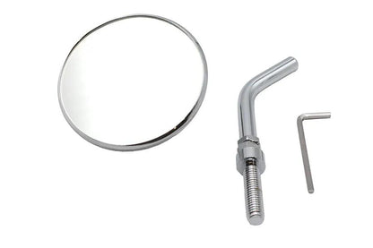 Wyatt Gatling 78961C 3 Inch Round Mini Mirror Top Triple Tree Mount Chrome by Wyatt Gatling