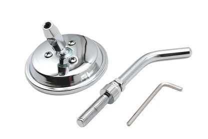 Wyatt Gatling 78961C 3 Inch Round Mini Mirror Top Triple Tree Mount Chrome by Wyatt Gatling