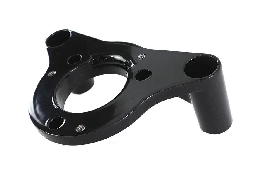 V-Twin Heavy Breather Air Cleaner Mount Bracket for Harley Davidson FLT (Black) - Part #34-2130 by V-Twin