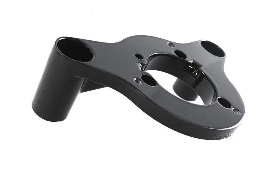 V-Twin Heavy Breather Air Cleaner Mount Bracket Black for Harley Davidson FLT by V-Twin