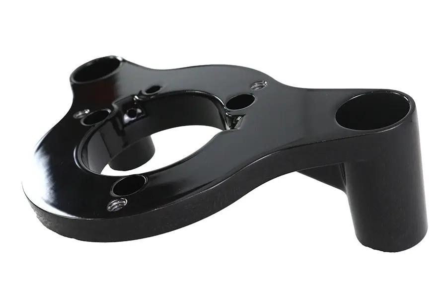 V-Twin Heavy Breather Air Cleaner Mount Bracket Black for Harley Davidson FLT by V-Twin