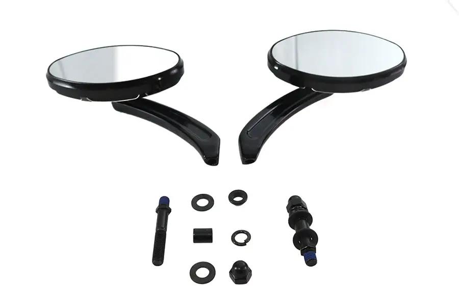 Wyatt Gatling Oblong Mirror Set in Black, Part Number 72313B by Wyatt Gatling