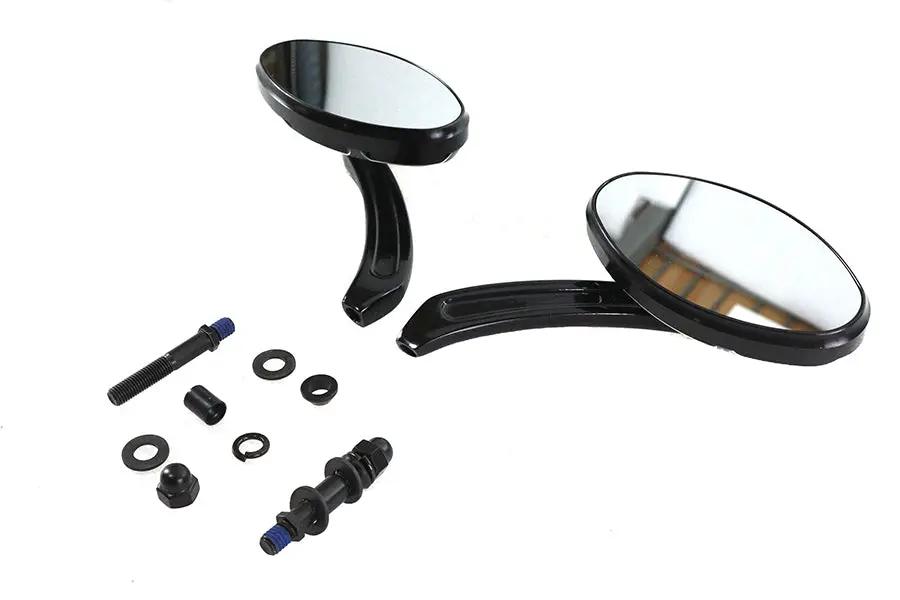 Wyatt Gatling Oblong Mirror Set in Black, Part Number 72313B by Wyatt Gatling