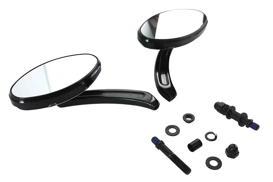 Wyatt Gatling Oblong Mirror Set in Black, Part Number 72313B by Wyatt Gatling