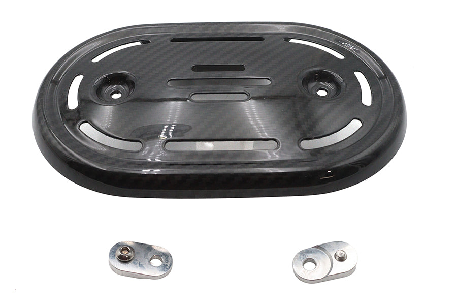 Ultima M8 Oval Air Cleaner Cover Carbon Fiber, Part 34-2190