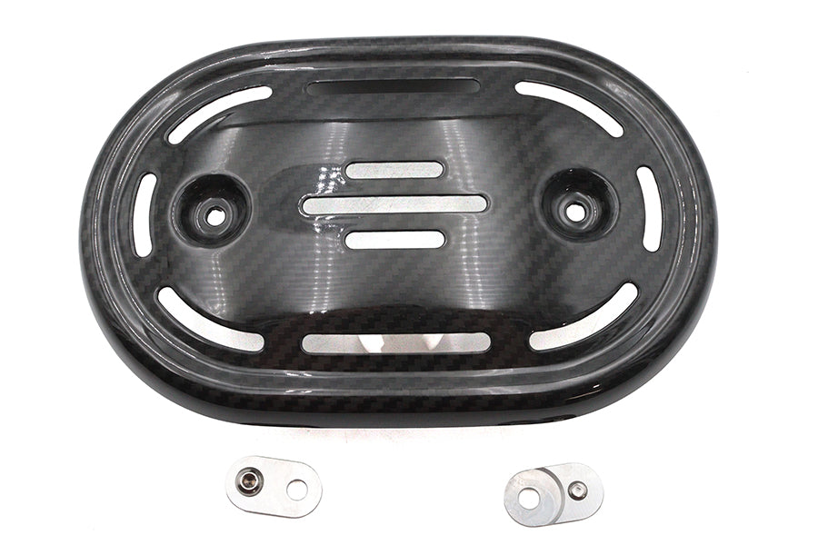 Ultima M8 Oval Air Cleaner Cover Carbon Fiber, Part 34-2190