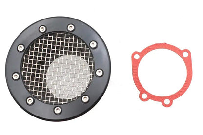 Ultima Screened CV Velocity Stack Black with Integral Screen for Carburetors by Ultima