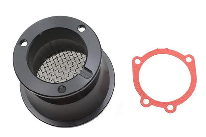 Ultima Screened CV Velocity Stack Black with Integral Screen for Carburetors by Ultima