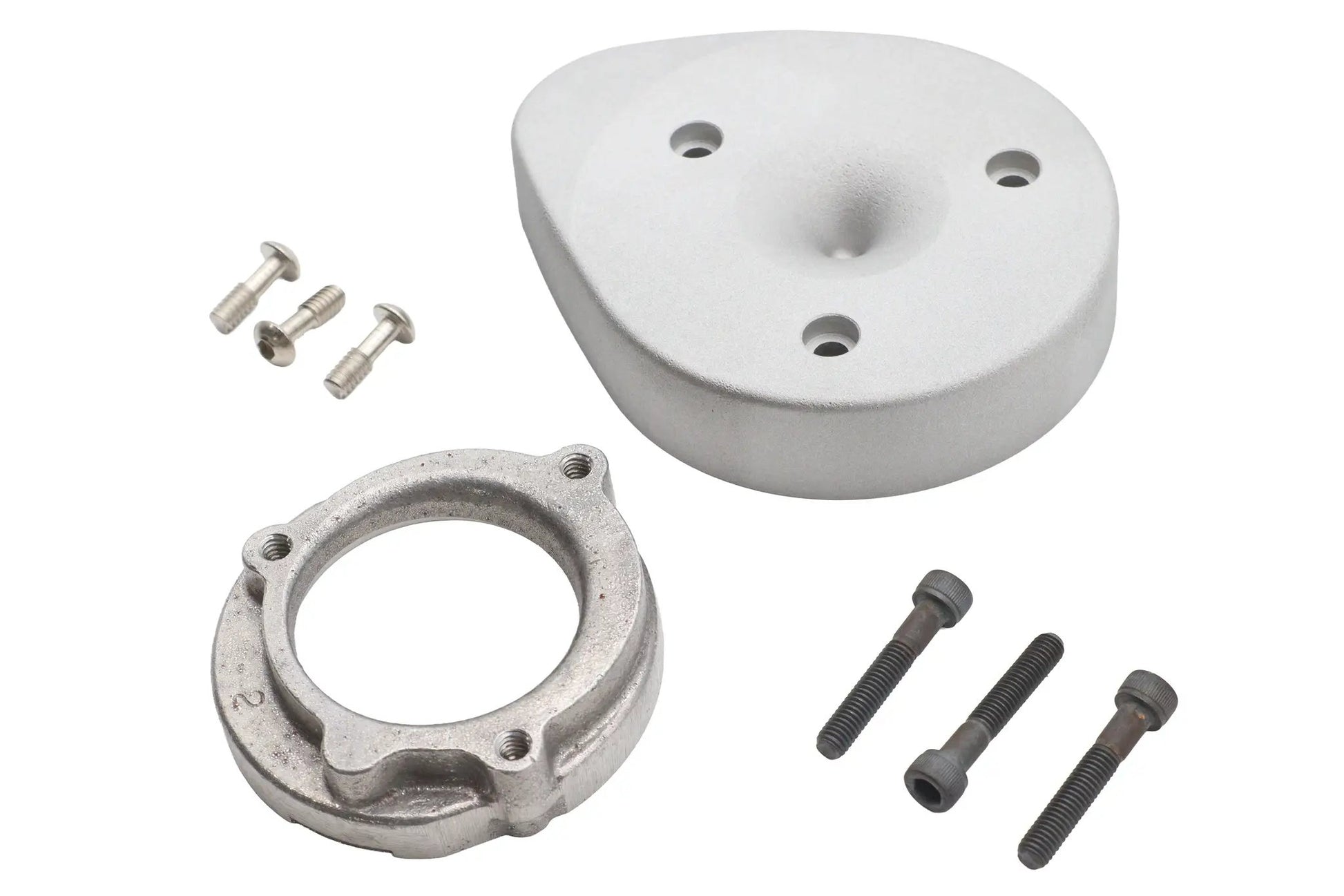 V-Twin Mini Teardrop Mikuni Carburetor Cover Kit (Part No. 34-2552) by V-Twin
