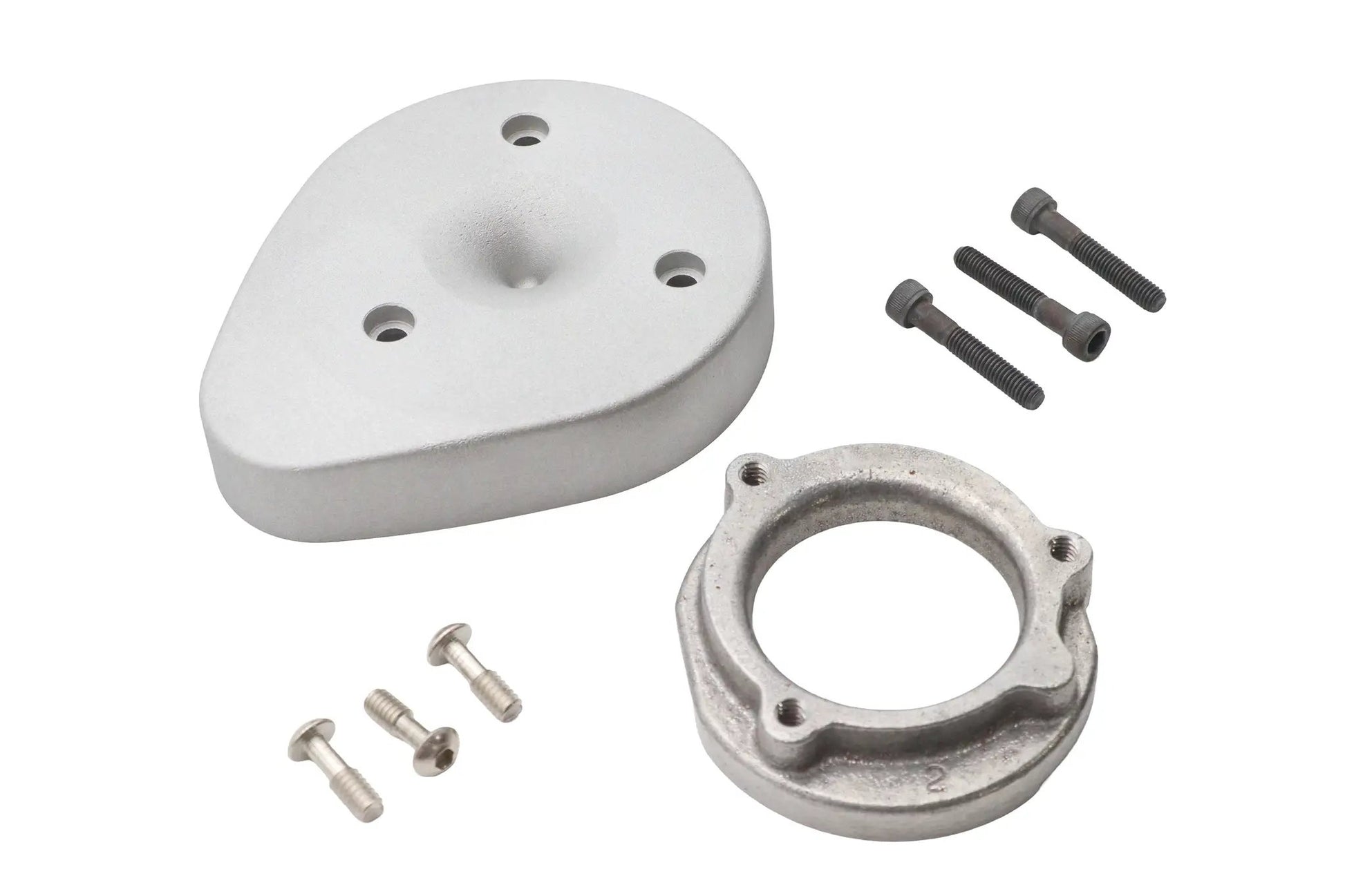 V-Twin Mini Teardrop Mikuni Carburetor Cover Kit (Part No. 34-2552) by V-Twin