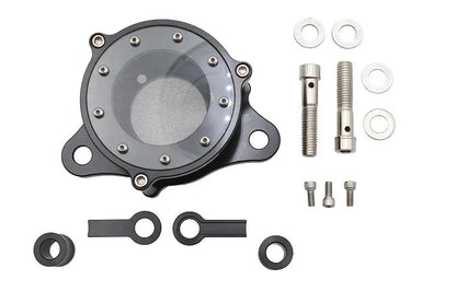 Wyatt Gatling Part 34-2711 Bare Air Cleaner Cover for Harley Davidson XL Models by Wyatt Gatling