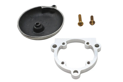 V-Twin Schebler Shorty Air Dam Kit with Linkert Carburetor Cover and Air Cleaner for Harley Davidson Motorcycles by V-Twin